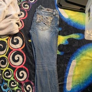 2 pairs size 29 miss me jeans